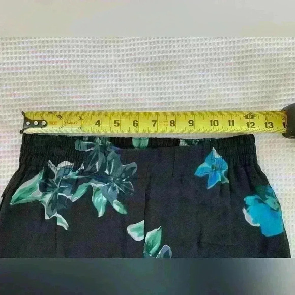 The Kooples 90’s Flower Pants. Blue/black formal. Size 1/small. - Picture 9 of 12